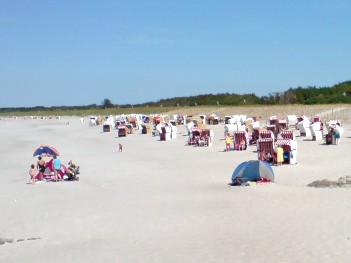 Der feine Sandstrand von Graal-Müritz